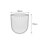 jazz rond 19cm amber geel